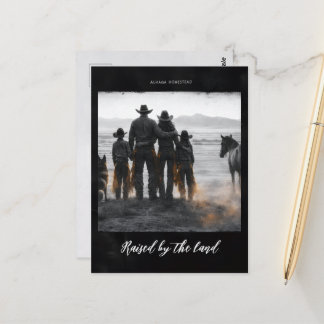 Carte Postale Famille du ranch -