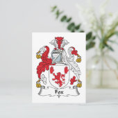 Carte Postale Famille Fox (Debout devant)