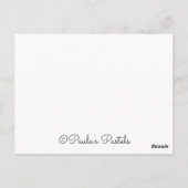 Carte Postale Famille Giraffe - Vous aimez pour toujours (Dos)