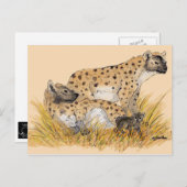 Carte postale Famille Hyena (Devant / Derrière)