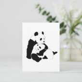 Carte Postale Famille Panda (Debout devant)
