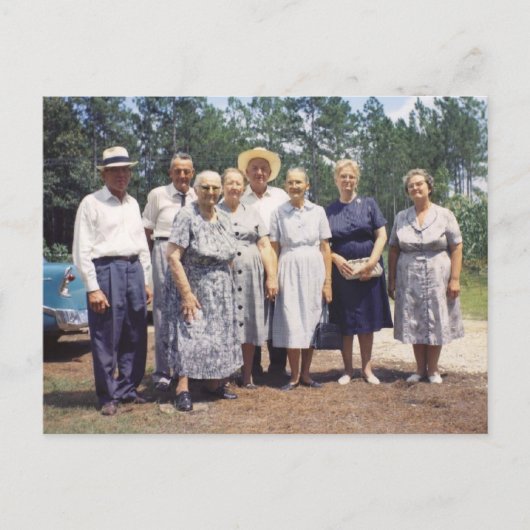 Carte Postale Famille Robinson (Mary & Children) (Devant)