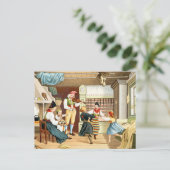 Carte Postale Famille scandinave traditionnelle (Debout devant)