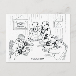 Carte Postale Famille SCWT