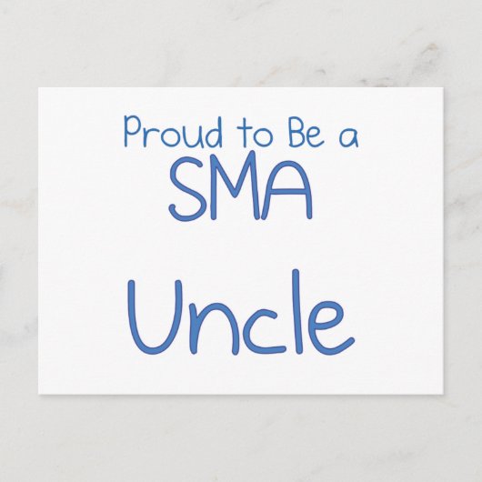 Carte Postale Famille SMA - Oncle (Devant)