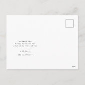 carte postale famille trois cadres photo (Dos)