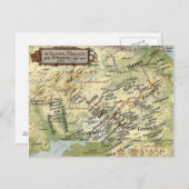 Carte Postale Familles de récepteurs frontaliers (Devant / Derrière)