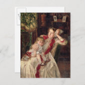 Carte Postale Family Quarrel, 1890 (Devant / Derrière)