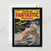 Carte Postale Famous Fantastic Mysteries 42-07_Pulp Art (Devant / Derrière)