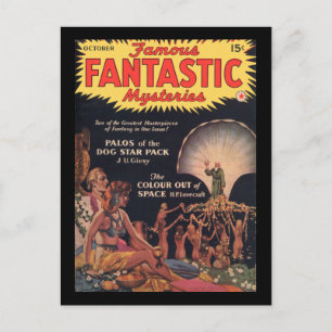 Carte Postale Famous Fantastic Mysteries v03n04 1941-10_Pulp Art