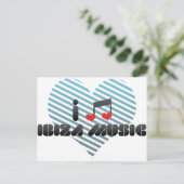 Carte Postale fan de musique Ibiza (Debout devant)