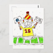 Carte postale Fan Kitty (Devant / Derrière)