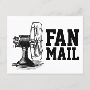 Carte Postale FAN MAIL Funky Postcard