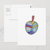 Carte Postale Fancy Dreidel (Devant / Derrière)