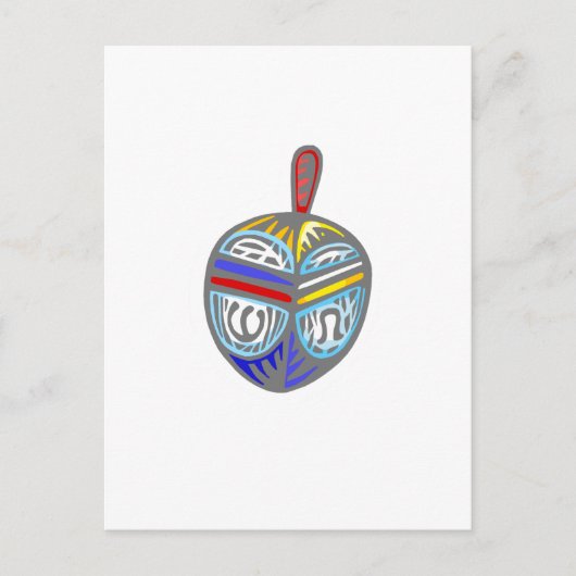 Carte Postale Fancy Dreidel (Devant)