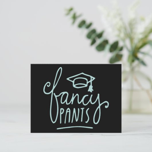 Carte Postale Fancy Pants Funny Grad (Debout devant)