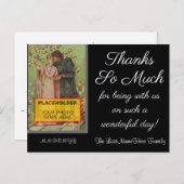 Carte Postale Fancy, Personnalisable "Thanks So Mu (Devant / Derrière)