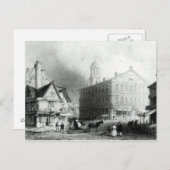 Carte Postale Faneuiel Hall, Boston (Devant / Derrière)