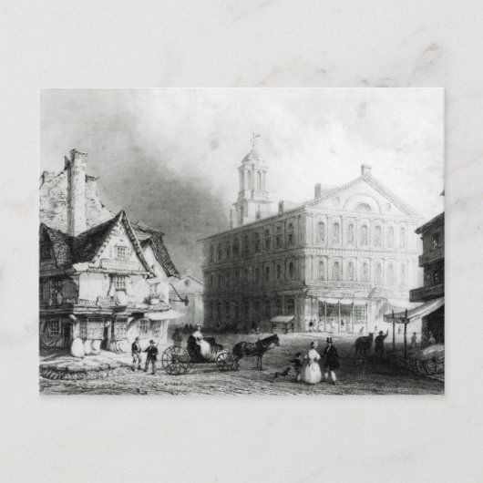 Carte Postale Faneuiel Hall, Boston (Devant)