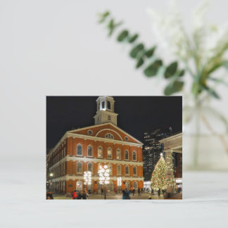 Carte postale Faneuil Hall Boston Massachusetts