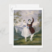 Carte Postale Fanny Cerrito Guerra (Devant / Derrière)