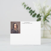 Carte Postale Fanny Mendelssohn, 1842 (Debout devant)