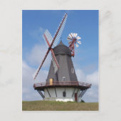 Carte Postale Fanoe Windmill Danemark (Devant)
