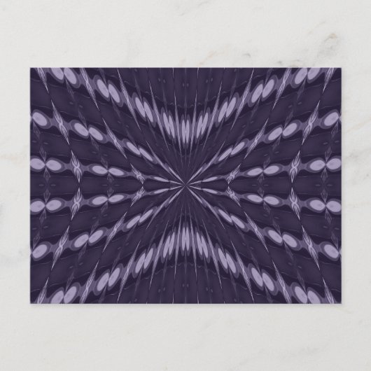 Carte Postale Fantaisie violette (Devant)