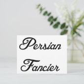 Carte Postale fantaisiste perse (Debout devant)