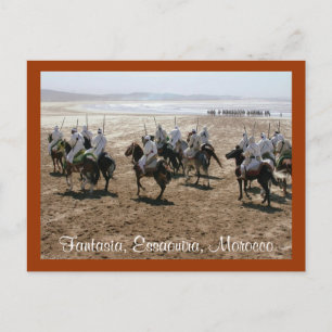 Carte Postale Fantasia, Essaouira, Maroc