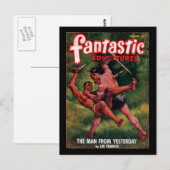 Carte Postale Fantastic Adventures - 1948-08_Pulp Art (Devant / Derrière)