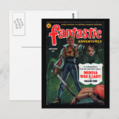 Carte Postale Fantastic Adventures - 1951-10_Pulp Art (Devant / Derrière)