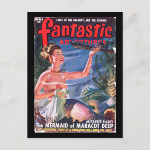 Carte Postale Fantastic Adventures 49-03_Pulp Art