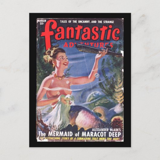 Carte Postale Fantastic Adventures 49-03_Pulp Art (Devant)