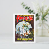 Carte Postale Fantastic Adventures (Oct, 1949) (Debout devant)