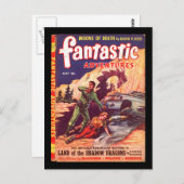 Carte Postale Fantastic Adventures v03 n03 (1941-05.Ziff-Davis)_ (Devant / Derrière)