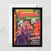 Carte Postale Fantastic Adventures v03 n10 (1941-12.Ziff-Davis)_ (Devant / Derrière)