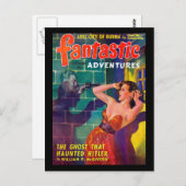 Carte Postale Fantastic Adventures v04 n12 (déc 1942)_Pulp Art (Devant / Derrière)