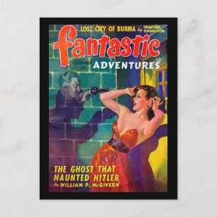Carte Postale Fantastic Adventures v04 n12 (déc 1942)_Pulp Art