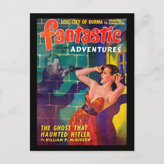 Carte Postale Fantastic Adventures v04 n12 (déc 1942)_Pulp Art (Devant)