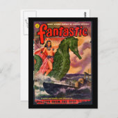 Carte Postale Fantastic Adventures v13 n05 (1951-05.Ziff-Davis)_ (Devant / Derrière)