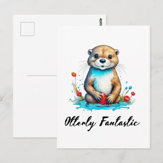 Carte Postale Fantastique (Devant / Derrière)