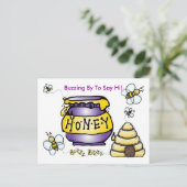 Carte Postale Fantastique De Dire Bonjour ! (Debout devant)