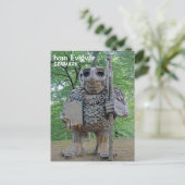 Carte postale fantastique du troll danois Ivan ! (Debout devant)