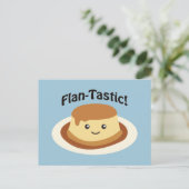 Carte Postale Fantastique ! Flan mignon (Debout devant)