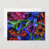 Carte postale Fantastique Flora (Devant / Derrière)