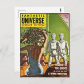 Carte Postale Fantastique Univers 1 Jigsaw Puzzle (Devant / Derrière)