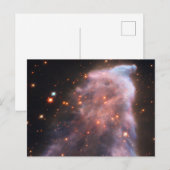 Carte Postale Fantôme de Cassiopée Nebula (Devant / Derrière)