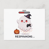Carte Postale Fantôme de jeu Halloween Respawning (Devant)