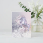 Carte postale Fantôme de neige (Debout devant)